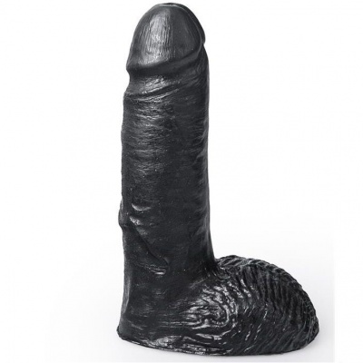Hung System Cesar Realistic Dildo Black 19 CM