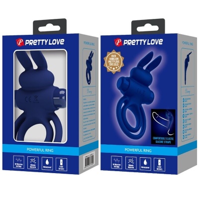 Pretty Love Darey Double Ring Rabbit Blue - image 9