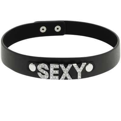 Coquette Sexy Vegan Leather Choker - image 3