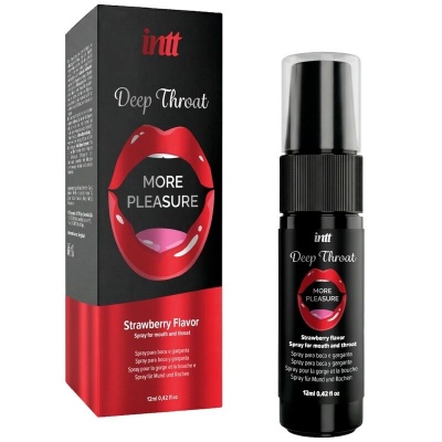 Intt Deep Throat Oral Spray Strawberry 12ml