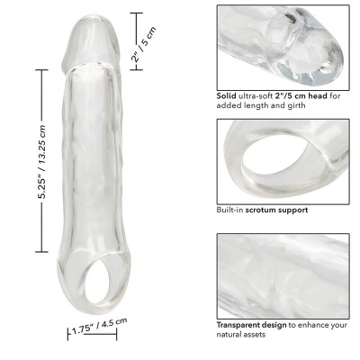 Calexotics Performance Maxx Clear Extension 7.5 Inch - image 8