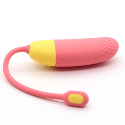 Foto van Magic Motion - Vini App Controlled Vibratie Eitje - Koraal/Geel