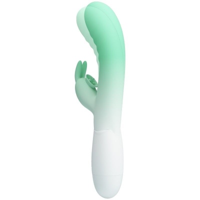 Pretty Love Cerberus Rabbit Vibrator 30 Functions Green