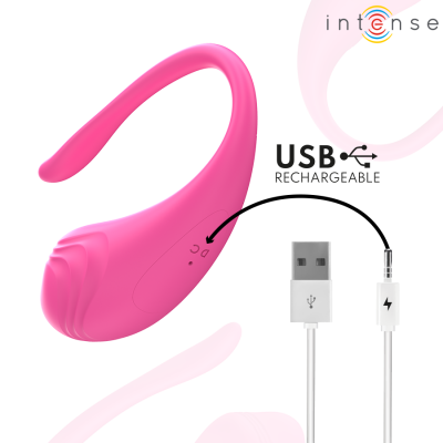 Intense - Olivia Pink Vibrating EGG With Remote Control - image 8