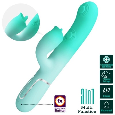 Pretty Love Gigi Multifunction Rabbit Aqua
