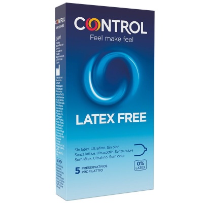 Control Free Latex Condoms, 5 Pack - image 1