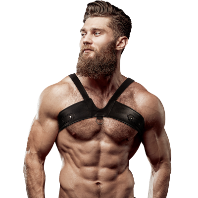 Fetish Submissive Attitude Men's Brigade Eco-Leather Chest Harness