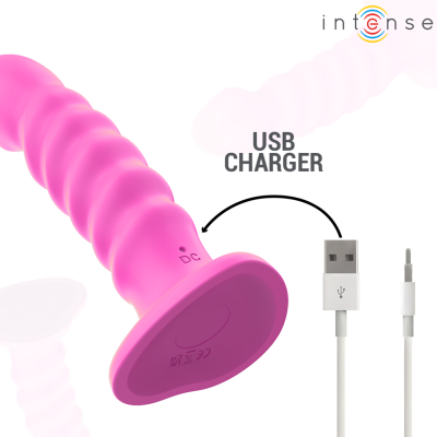 Intense Cindy Spiral Vibrator L - Pink Remote - image 6