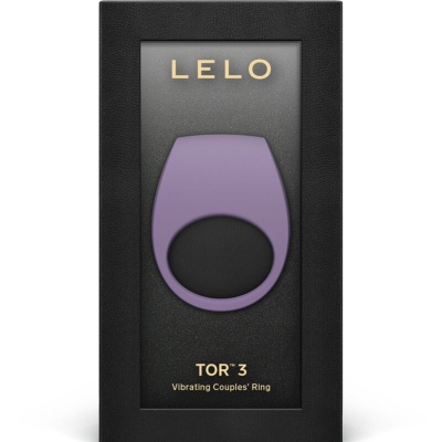 Lelo TOR 3 Violet Vibrator Ring - image 2