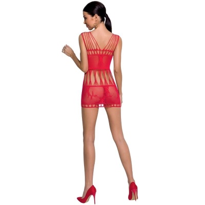 Passion Woman Bs090 Red Bodystocking One Size - image 2