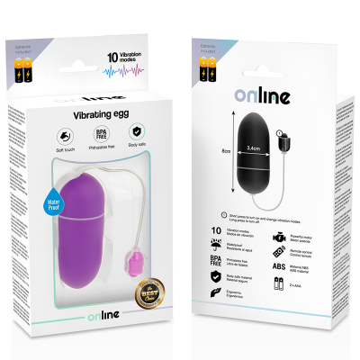Online Waterproof Vibrating Egg Purple - image 4