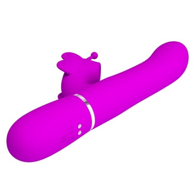 Pretty Love Multifunction Rabbit 4-in-1 Fuchsia - image 4