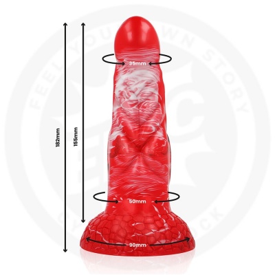 Agnis Dildo Crimson Fire - image 3