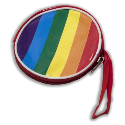 Pride LGBT Flag Round Coin Purse