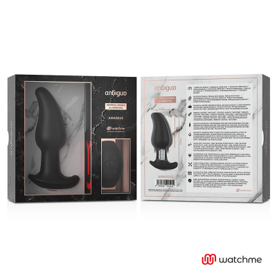 Anbiguo WatchMe Remote Anal Plug Rotating Pearls - image 6