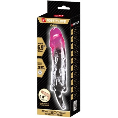 Pretty Love Odes Realistic Enlargement Sheath 2cm - image 7