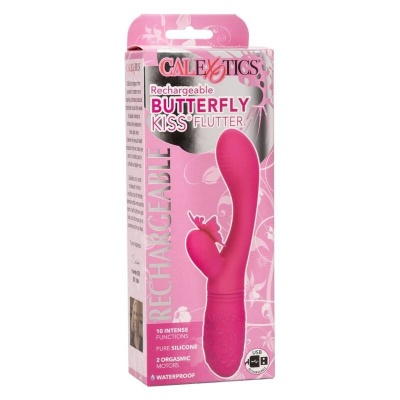 CalExotics Butterfly Kiss Flutter Vibrator Pink - image 12