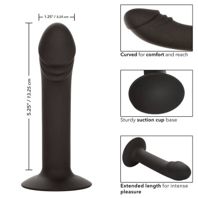 CalExotics Curved Anal Stud Silicone Plug - image 4