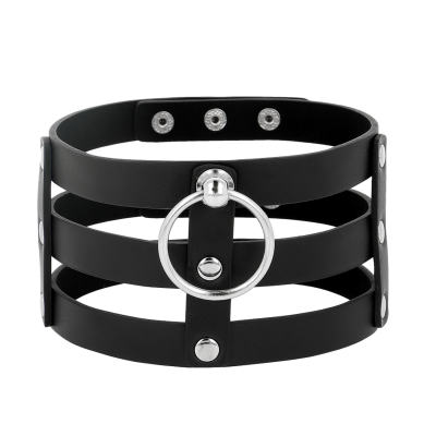 Coquette Chic Desire Fetish Vegan Leather Choker - image 4