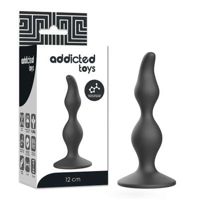 Addicted Toys Anal Plug 12CM Black - image 2