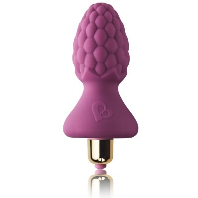 Rocks Off Ass-Berries Raspberry Anal Plug