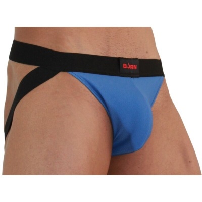 BURN 008 Jockstrap Blue/Black M
