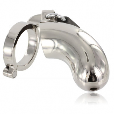 Metal Hard Brig Chastity Ring - image 1