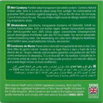 Skins Mint Premium Condoms 4 Units - image 4