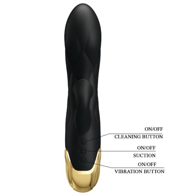 Pretty Love Black Gold Plated Luxury Vibrator - image 3
