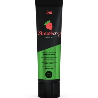 INTT Strawberry Water-Based Lubricant 100ml INTT Strawberry Water-Based Lubricant 100ml