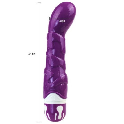 Baile - Realistic Cock 10 Rhythms Sensation Violet - image 2