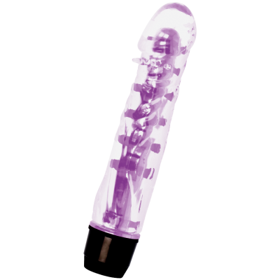 Glossy Lenny Purple Vibrator - image 3