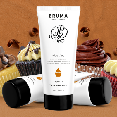 Bruma Aloe Vera Glide Gel Cupcake 100ml - image 6