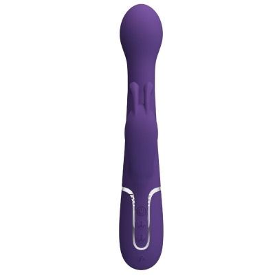 Pretty Love Dejon 3-in-1 Purple Rabbit Vibrator - image 3