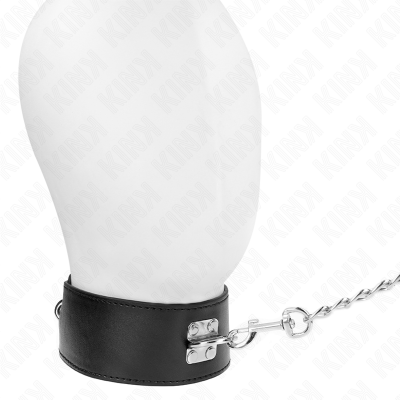 Necklace With Belt 65 CM With Wide Black Strap Adjustable 33.5-41 CM X - image 2