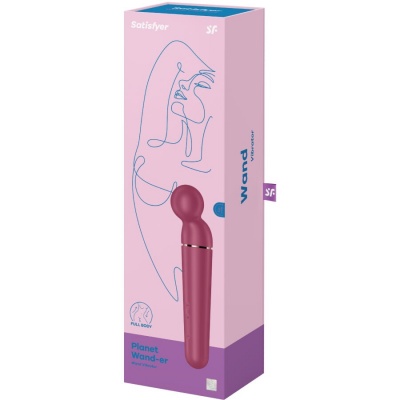 Satisfyer Planet Wand-er Vibrator Berry - image 6