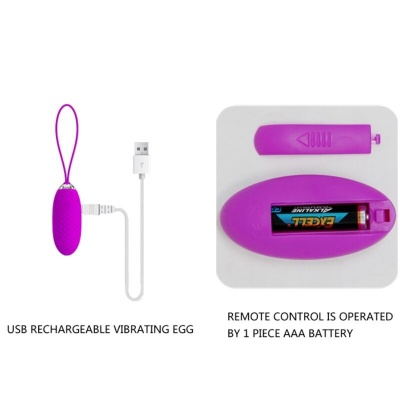 Pretty Love Joanna Vibrating Egg Remote Control 12-Mode - image 7
