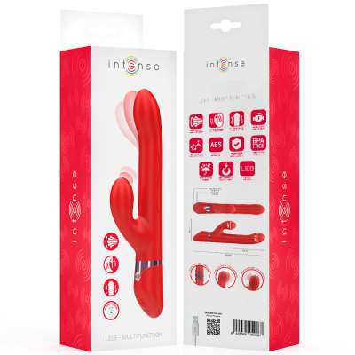 Intense Lele Multifunction Vibrator Red - image 8