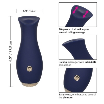 Calexotics Chic Tulip Massager Blue - image 6