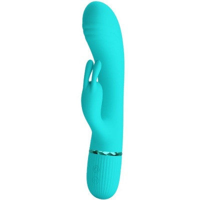 Pretty Love Scocco Rabbit Vibrator Turquoise - image 3