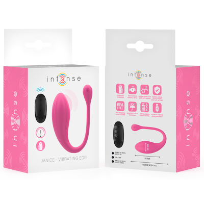Intense Janice U Vibrator Double Stimulation Pink Remote - image 8