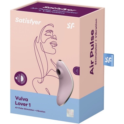 Satisfyer Vulva Lover 1 Air Pulse Stimulator Violet - image 4