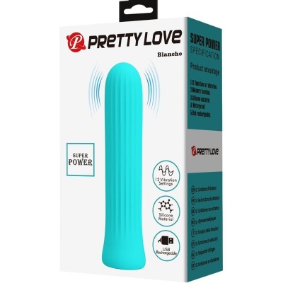 Pretty Love Blanche Blue Vibrator 12 Speeds - image 7