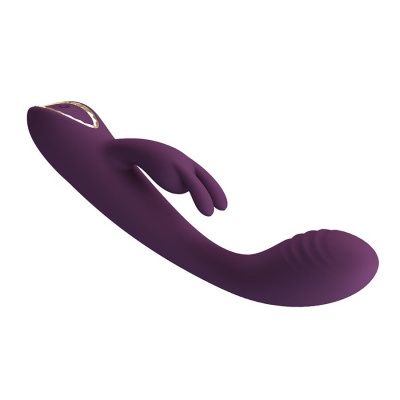 Pretty Love - Emma Rabbit Purple Vibrator With Stimulator - image 5