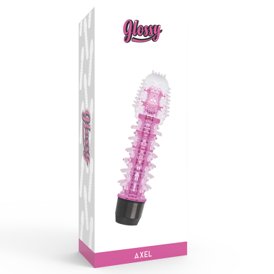 Glossy Axel Pink Vibrator - image 4