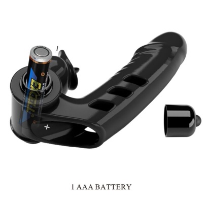 Pretty Love Corbin Black Vibrator Finger Cover - image 7