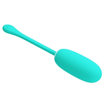 Pretty Love — Julius Waterproof-Rechargeable Vibrating Egg Aqua Green - image 2