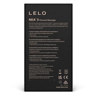 Lelo Nea 3 Personal Massager Black - image 5