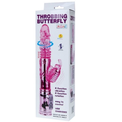 Baile Rechargeable Rabbit Throbbing Butterfly - image 9