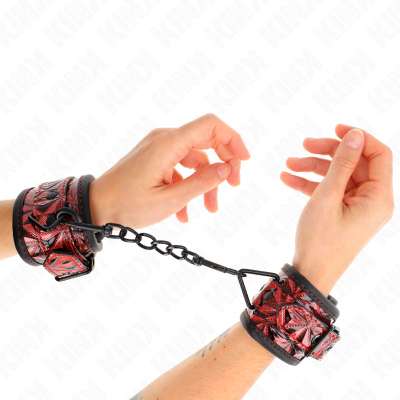 KINK Red & Dark Red Diamond Pattern 17-26 Cm - image 1